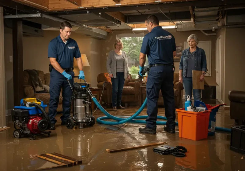 Basement Water Extraction and Removal Techniques process in Milton, LA