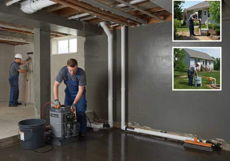 Basement Waterproofing and Flood Prevention process in Milton, LA